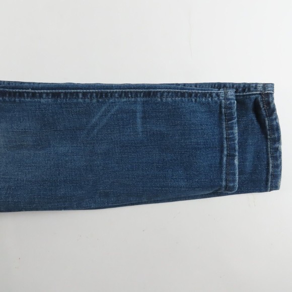 Express Womens Jeans Size 4s Legging High Rise Denim Perfect Medium Wash Blue - Picture 9 of 10